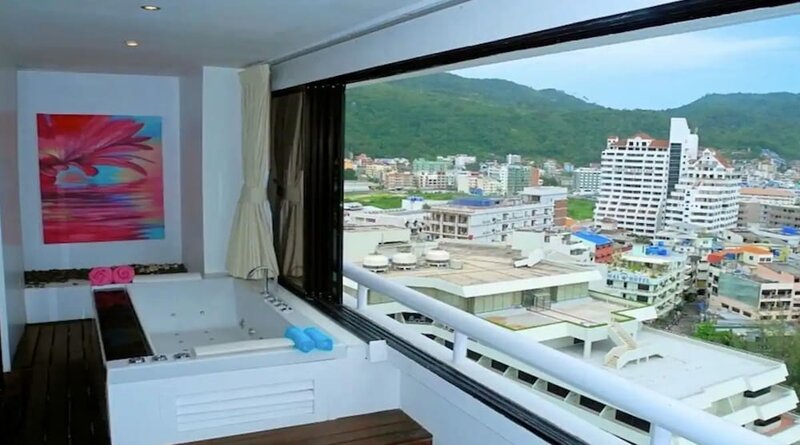 Апартаменты Patong Tower 1 Bedroom Apartment Great View