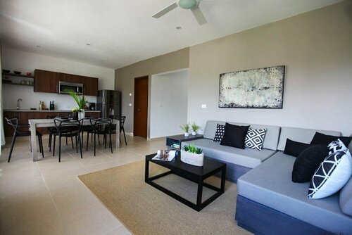 Гостиница Martiki Condo 2 bedroom sleeps 4 в Тулуме