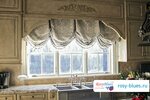 Rosy Blues (Likhoborskaya Embankment, 14), curtains, curtain rods