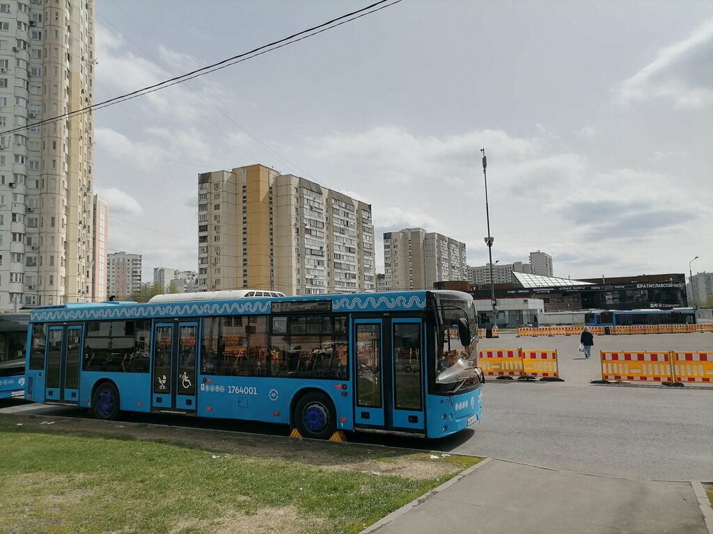 Public transportation operations and maintenance Конечная автобусная станция Братиславская, Moscow, photo