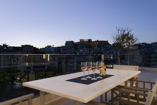 Гостиница Lux 2 Br Penthouse with Acropolis View в Афинах