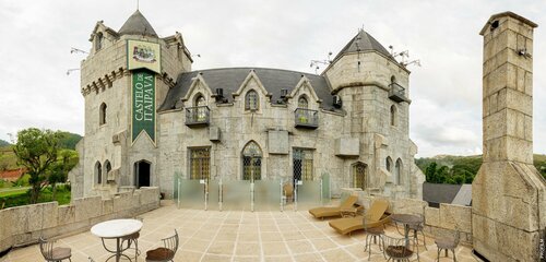 Внешний вид отеля Castelo de Itaipava - Hotel, Eventos e Gastronomia в Петрополисе, фото 2