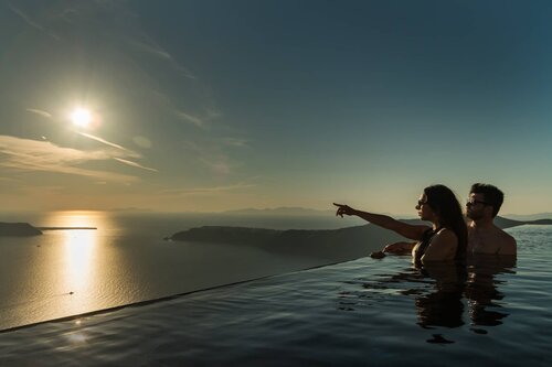 Внешний вид отеля Galaxy Suites & Villas в Муниципальной единице Фирах, фото 5