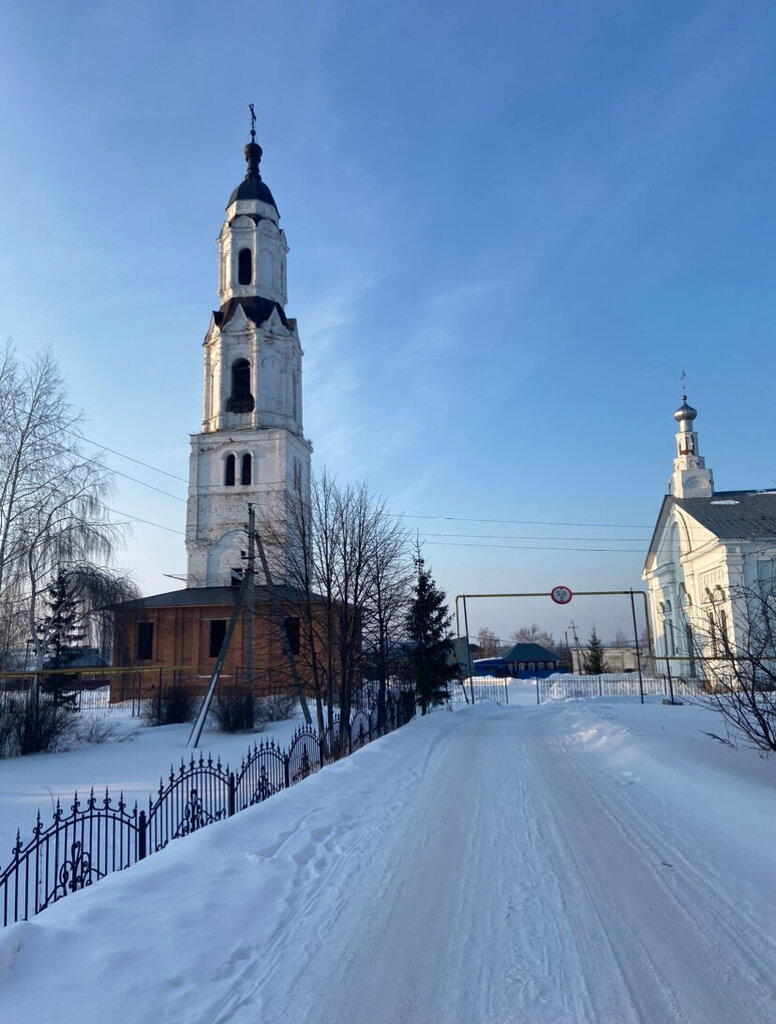 Ortodoks kiliseleri Колокольня Троицкой церкви, Çuvaşya, foto