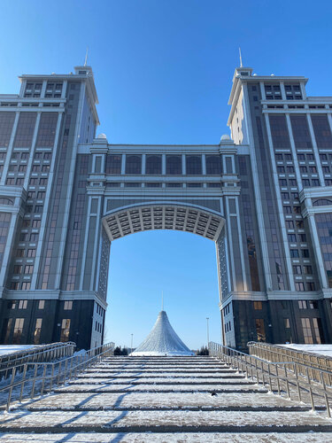 Внешний вид отеля Астана Саад в Астане, фото 2