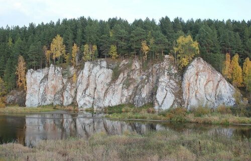 Горная вершина Шайтан-камень, Свердловская область, фото