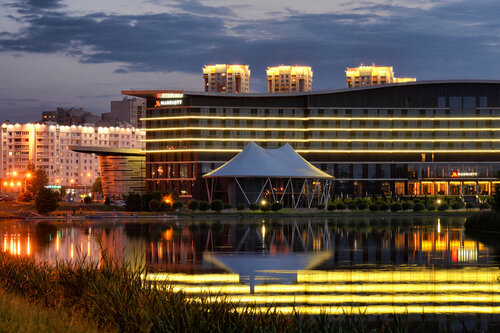 Внешний вид отеля Minsk Marriott Hotel в Минске, фото 5