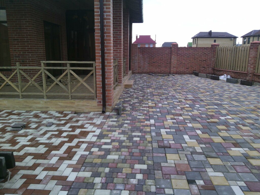 Paving tile Vitaminstroi, Krasnodar Krai, photo