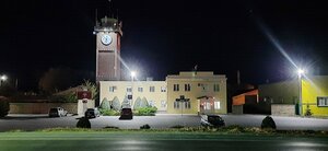 Пожарная башня с часами (ул. Мира, 1Б, село Курумоч), достопримечательность в Самарской области