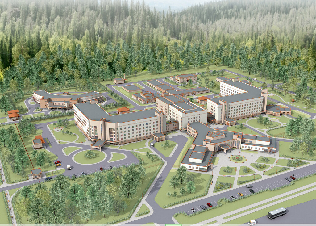 Military hospital Ostroveckaya centralnaya rayonnaya bolnica, Ostrovets, photo
