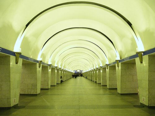 Prospekt Prosvescheniya (Saint Petersburg, Engelsa Avenue, 140), metro station