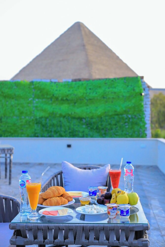 Фото Garden pyramid view