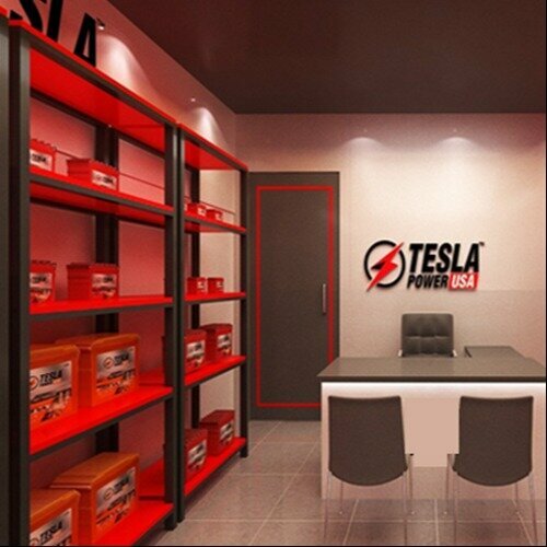 Batteries and chargers Tesla Power, Dubai, photo