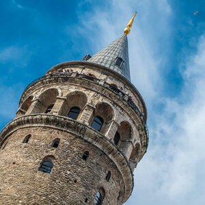 Turistik yerler Galata Kulesi, Beyoğlu, foto