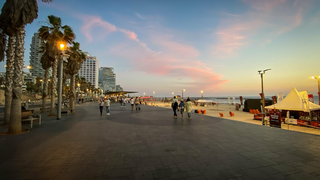 Пляж Пляж Гордон, Тель‑Авив, фото