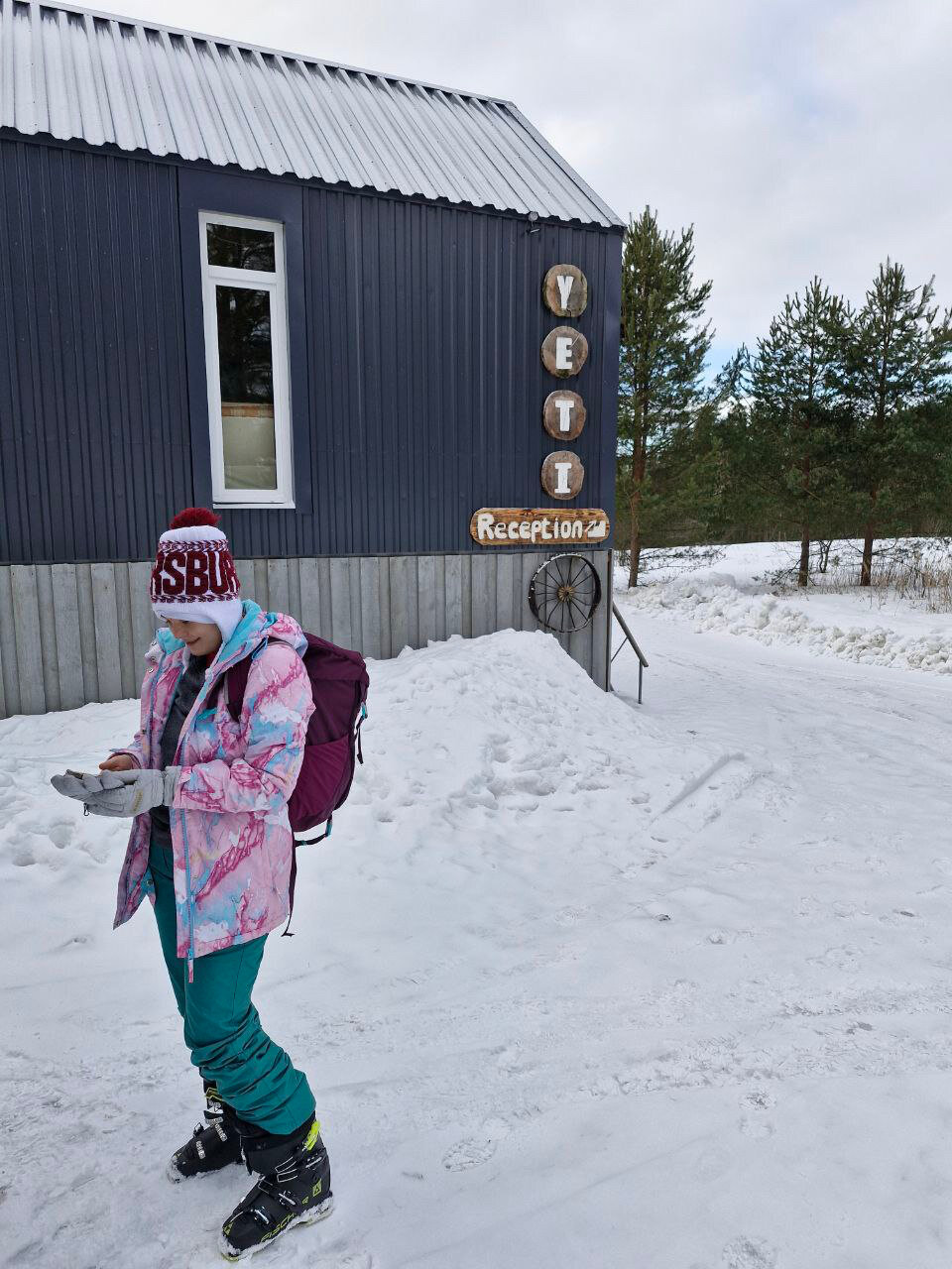 Фото Йети на комете