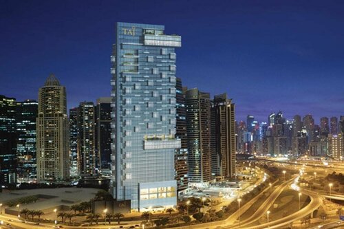 Внешний вид отеля Taj Jumeirah Lake Towers в Тилалах Эмиратове, фото 1