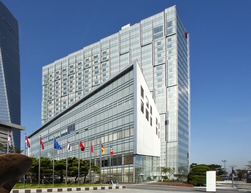 Внешний вид отеля Sheraton Grand Incheon Hotel в Инчхоне, фото 3