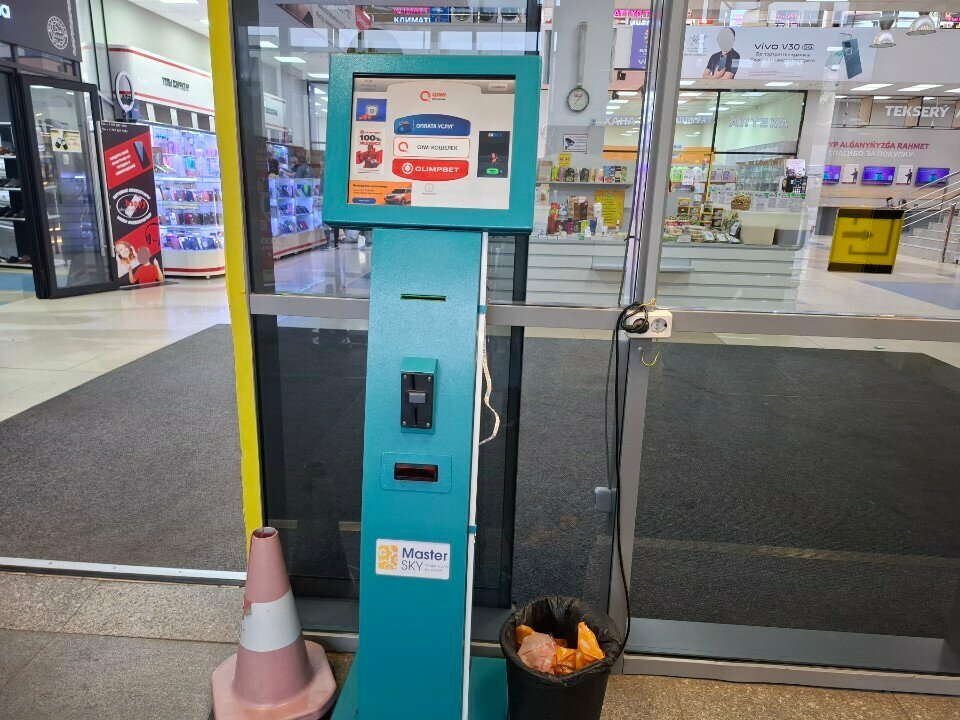 Payment terminal Qiwi, Astana, photo