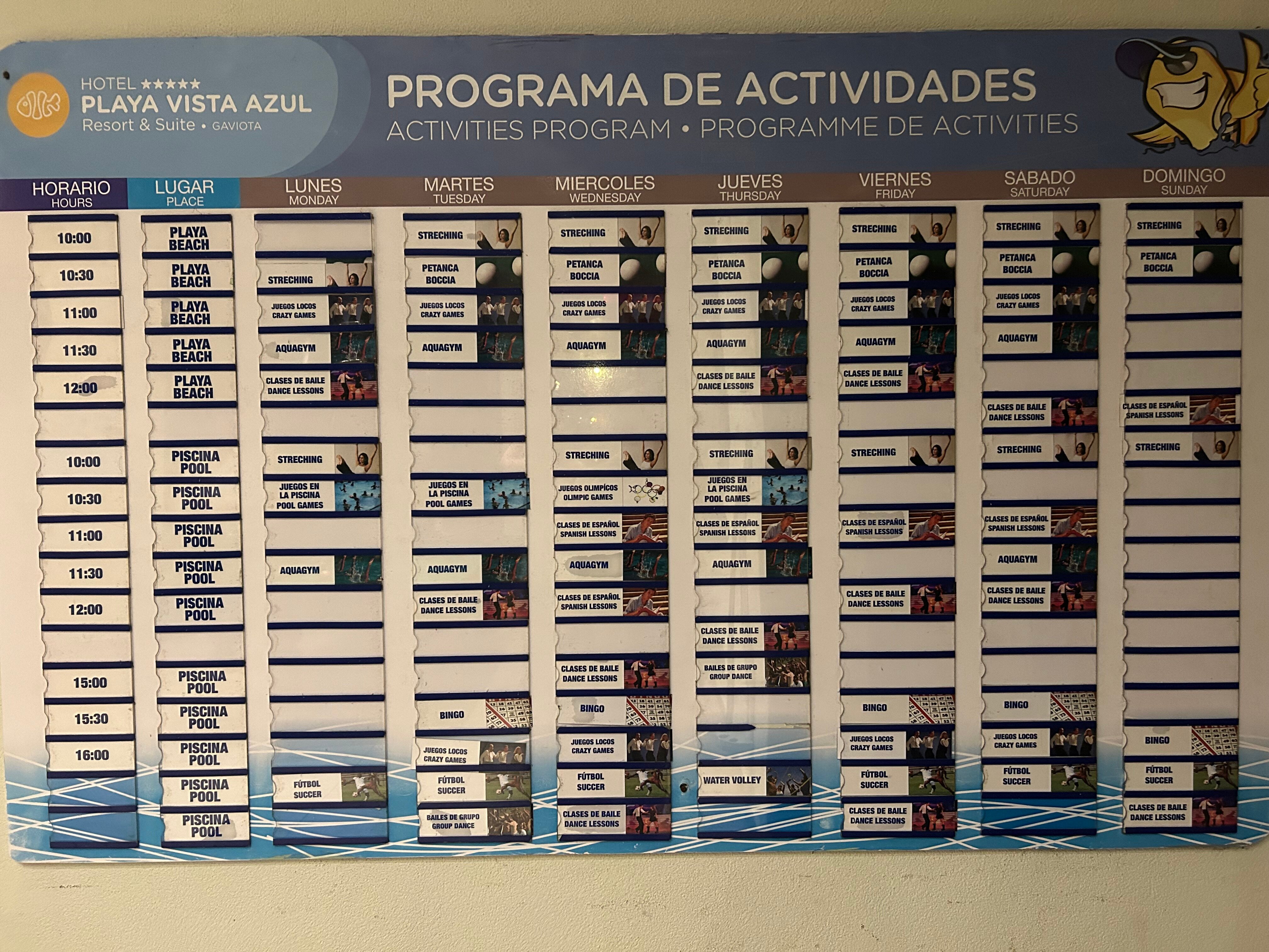 Фото Hotel Playa Vista Azul