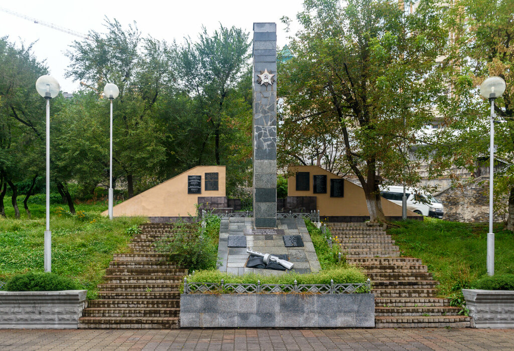 Monument, memorial Воинам-политехникам, погибшим в годы Великой Отечественной войны, Vladivostok, photo