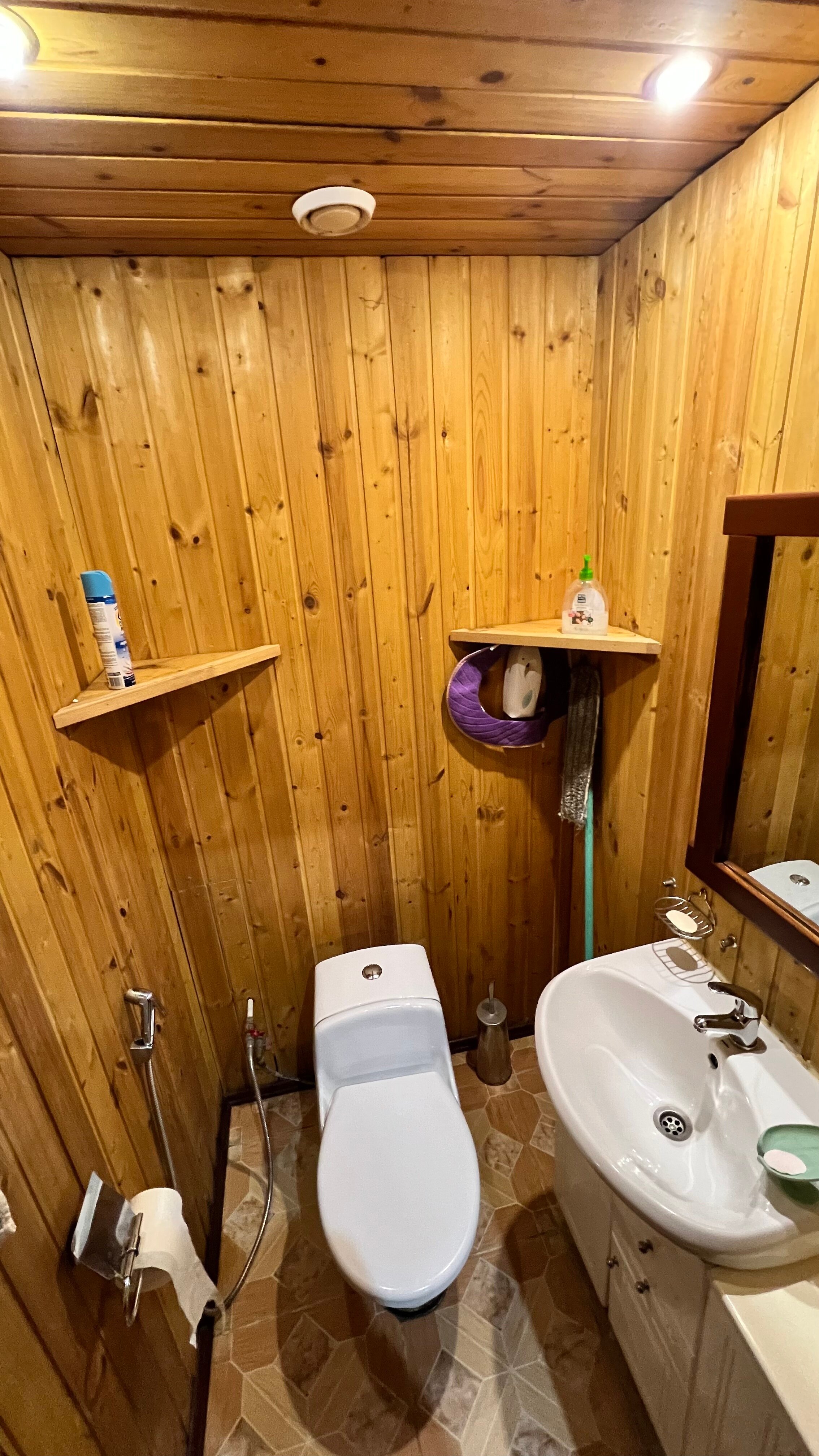 Фото Дом с баней на дровах