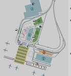 Международный аэропорт Пулково, терминал 1 (Пулковское ш., 41, лит.ЗА, Санкт-Петербург), терминал аэропорта в Санкт‑Петербурге