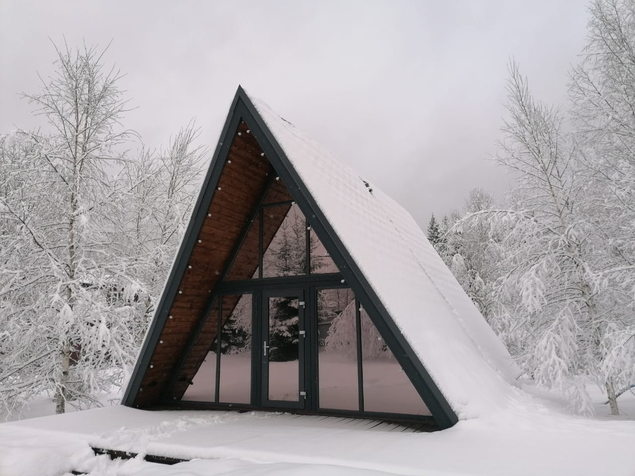 Фото Домики у леса в посуточную аренду