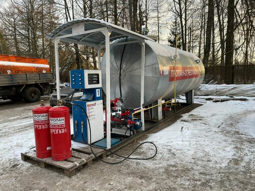 LPG Filling Station Gas Station + Propan, Saint‑Petersburg and Leningrad Oblast, photo
