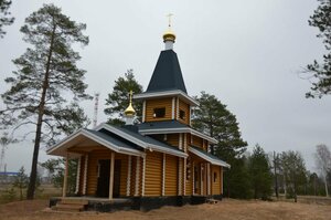 Храм в иконы Божией Матери Всецарица (Нижегородская область, городской округ Бор, сельский посёлок Керженец), православный храм в Нижегородской области