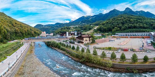 Внешний вид отеля Гала Плаза в городском округе Сочах, фото 2