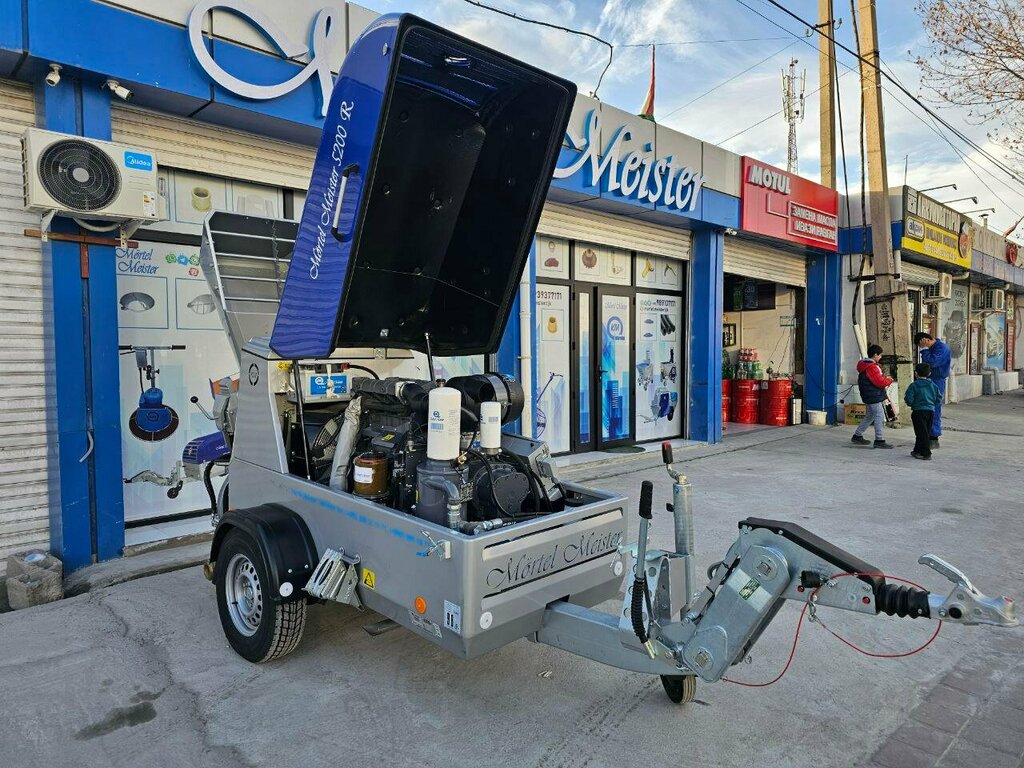 Construction equipment and machinery Mortel Meister, Dushanbe, photo