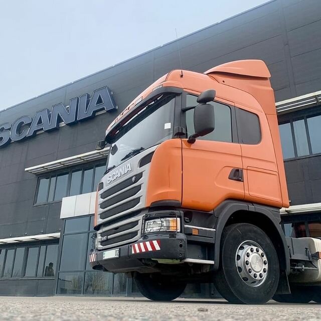 Автосалон Scania Central Asia, Алматинская область, фото