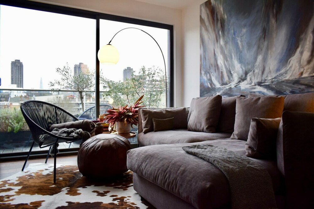 Фото Contemporary 1 Bedroom Flat With Stunning London View