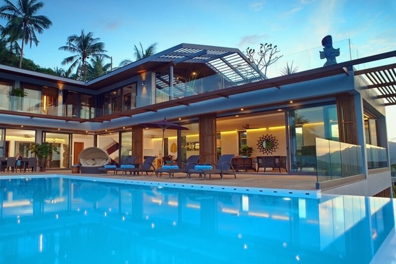 Гостиница 2 Bedroom Sea View Villa Blue SDV080H-By Samui Dream Villas в Самуи