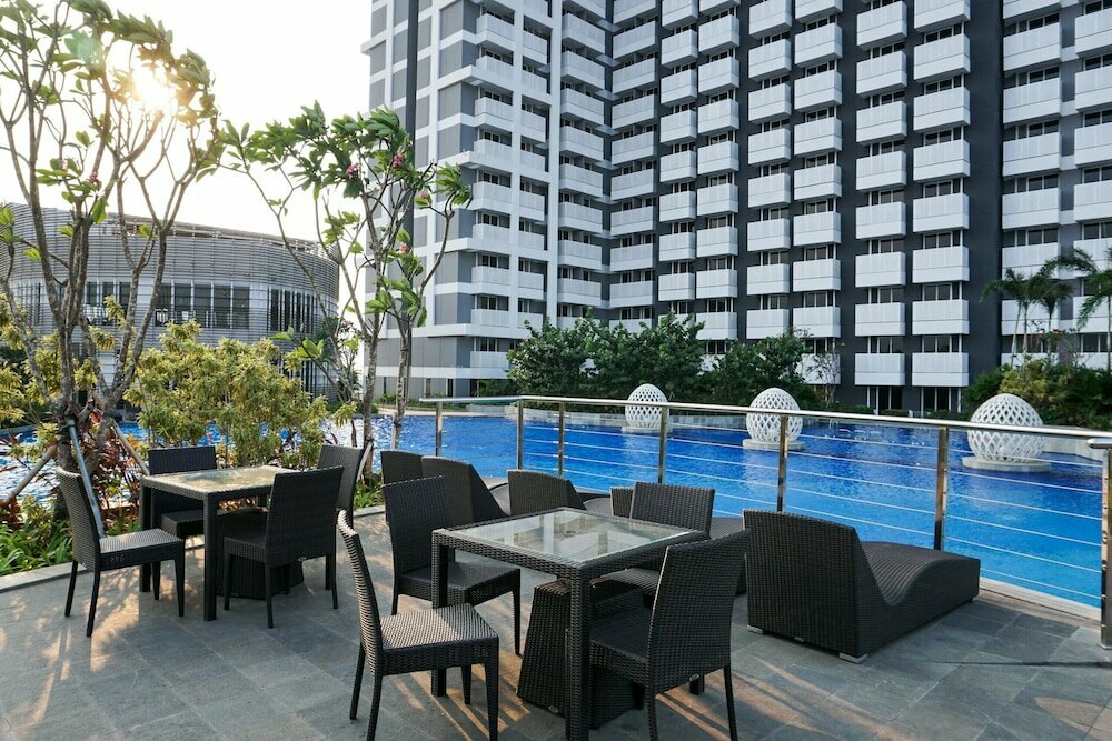 Short-term housing rental Fancy And Well Designed Studio At West Vista Apartment, Jakarta, photo