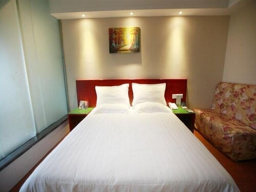 Гостиница GreenTree Alliance Hefei Baohe District Nanqi Commercial Building Hotel в Хэфэе