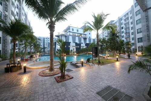 Апартаменты Апартаменты Arcadia Beach Resort Condo в Паттайе