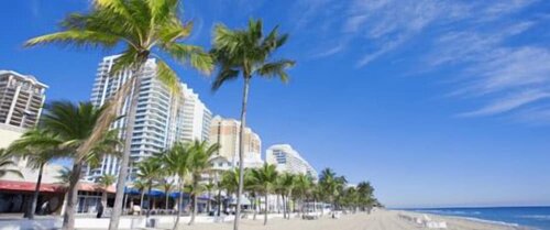 Гостиница Vacation Inn Motel - In Fort Lauderdale в Дания Бич