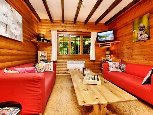 Гостиница Attractive Chalet in Fraiture With Sauna and Garden