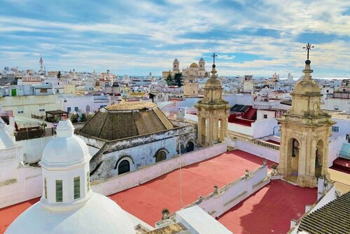 Гостиница Hotel Las Cortes De Cádiz в Кадисе