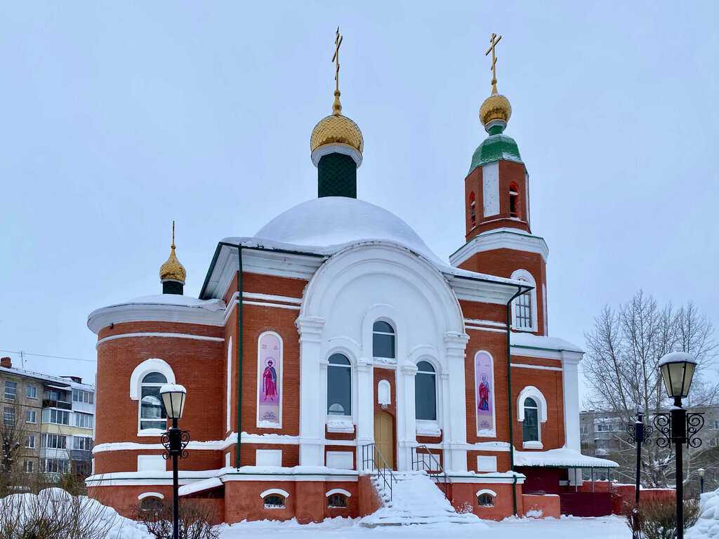 كنيسة أرثوذكسية Church of the Life-Giving Trinity ، أومسك، صورة