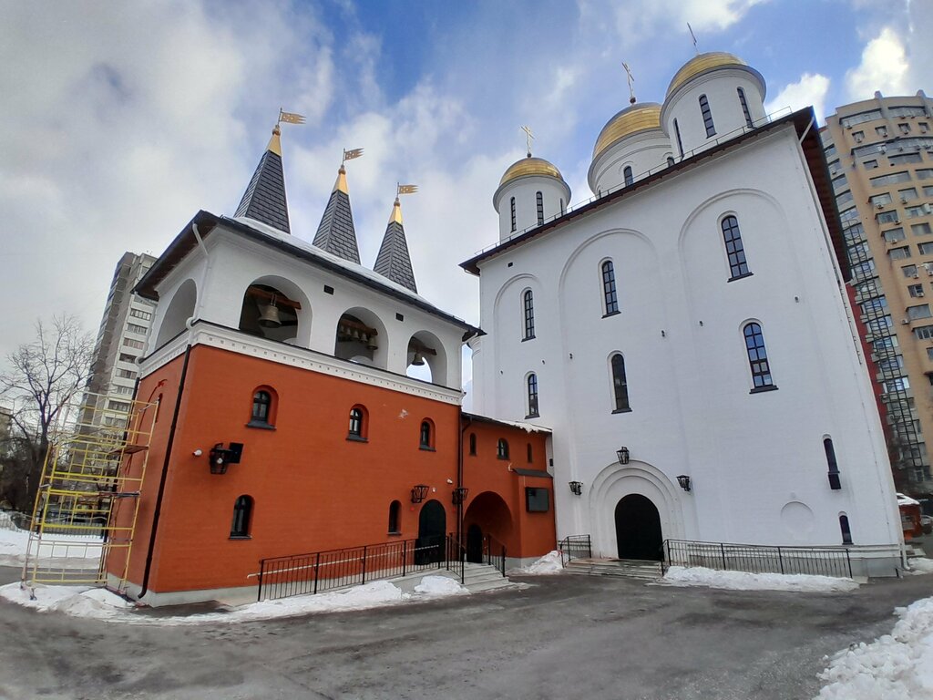 Orthodox church Church of Hermogenes, Patriarch of Moscow and Wonderworker of All Russia in Zyuzino, Moscow, photo