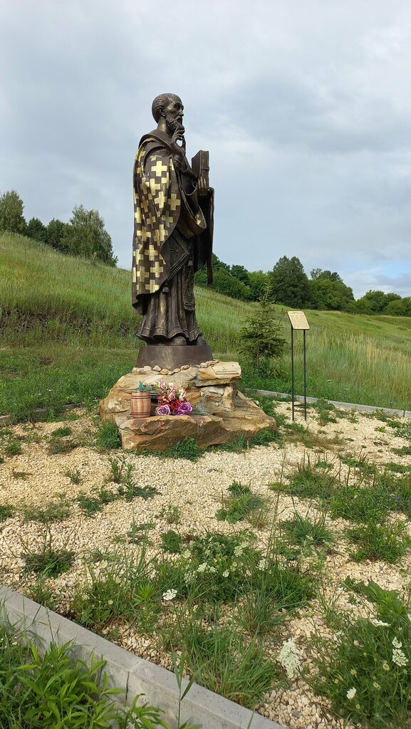 Chapel, memorial cross Chasovnya Ikony Bozhiyey Materi Vladimirskaya V Paslovo, Oryol Oblast, photo