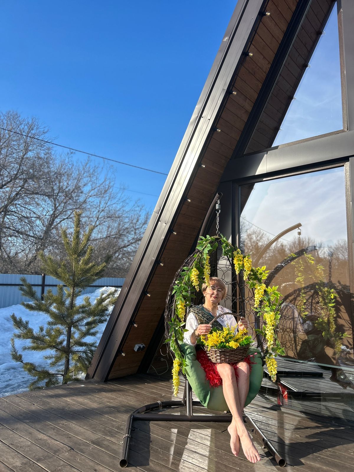 Фото Шалаш у озера