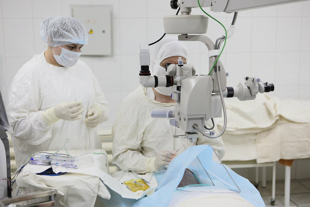 Specialized hospital Clinical Ophthalmological Hospital named after V. P. Vykhodtsev, Omsk, photo