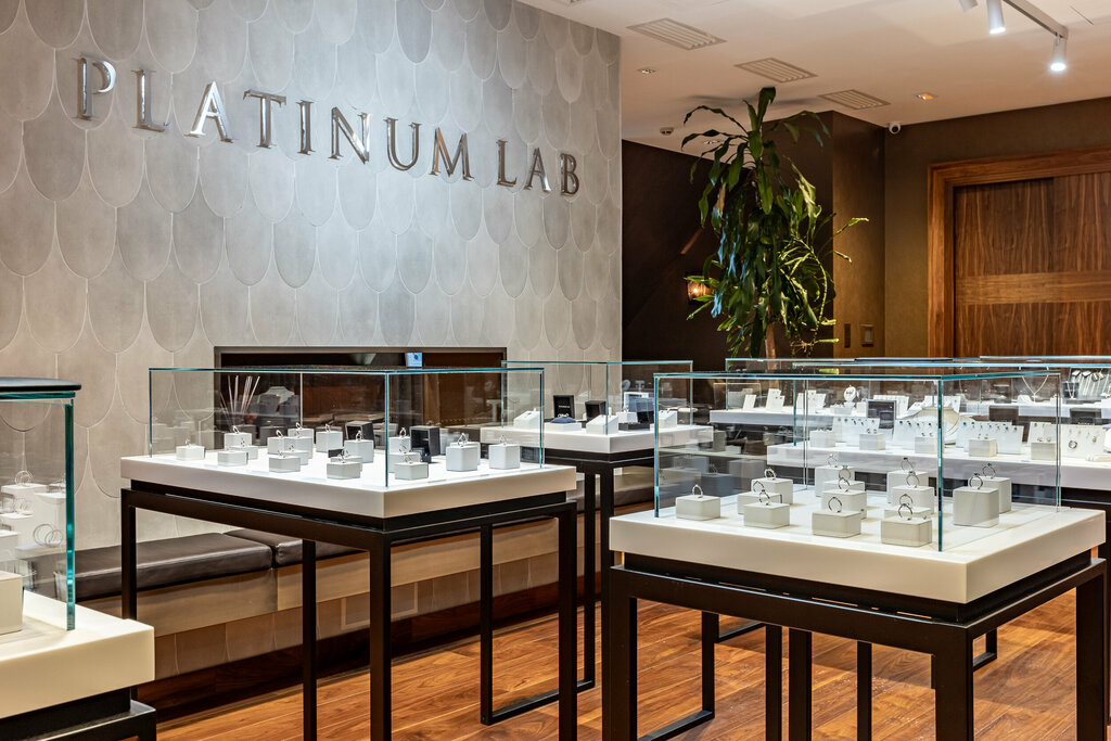 Zərgərlik mağazası Platinum Lab, Moskva, foto