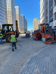 Нева-Союз (Koltsova Street, 58), embellecimiento urbano