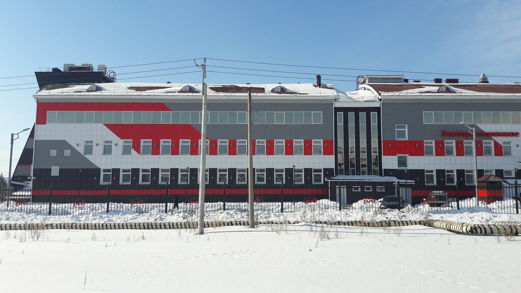 Railway operations and maintenance ТО-2 Локомотивное депо Амурское, пункт технического обслуживания локомотивов, Khabarovsk Krai, photo