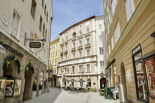 Внешний вид отеля Radisson Blu Hotel Altstadt, Salzburg в Зальцбурге, фото 5